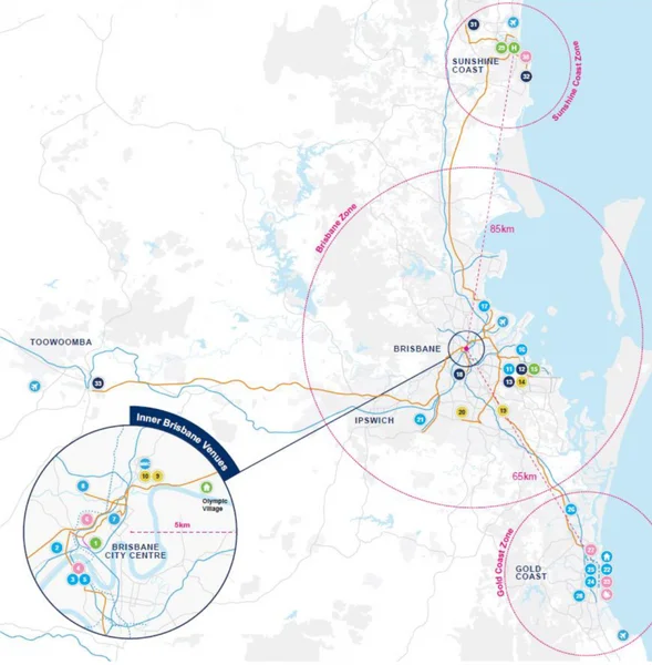 Venue Masterplan Brisbane 2032 Olympics