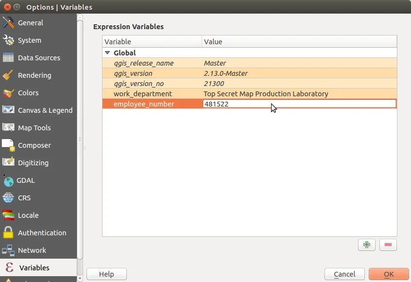 Global variables