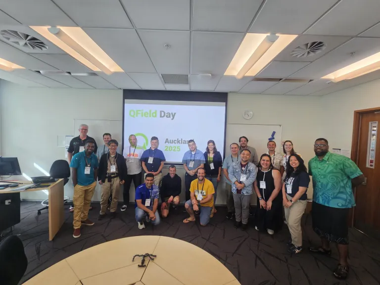 QField Day at FOSS4G 2025 Auckland