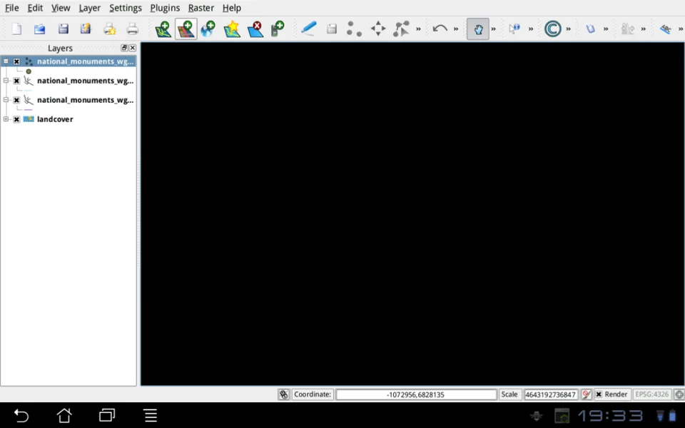 Map canvas still had some glitches